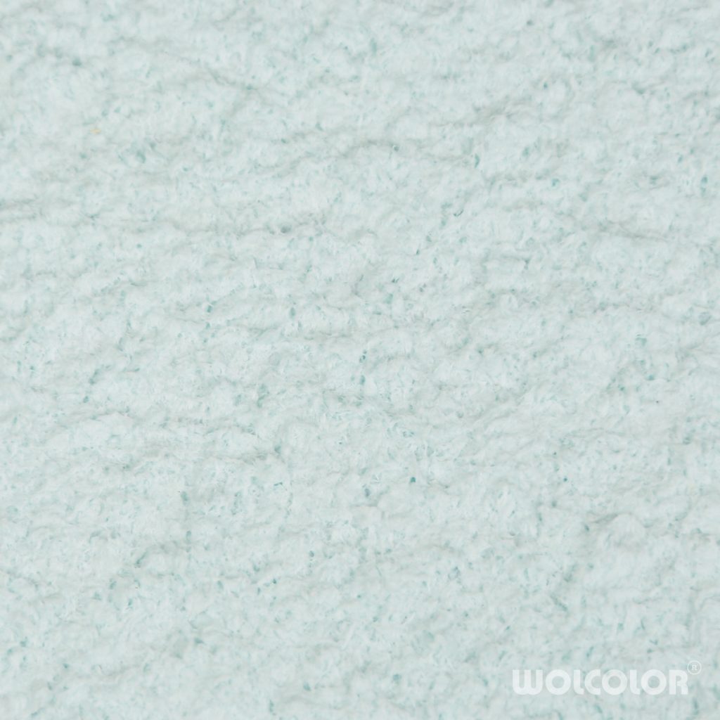 Baumwollputz 110 70 100 049 blau hell Wolcolor Baumwollputz