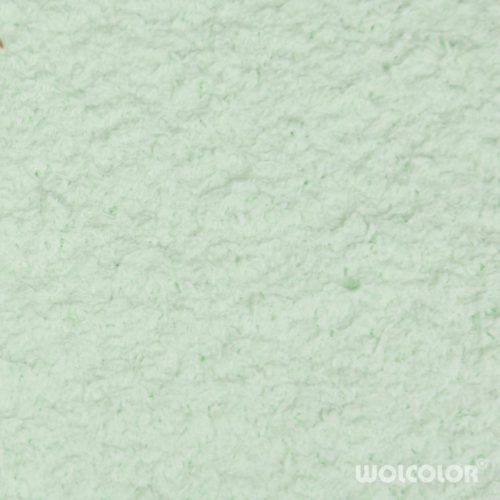 Baumwollputz 106 70 100 045 fresh green 1 Wolcolor Baumwollputz