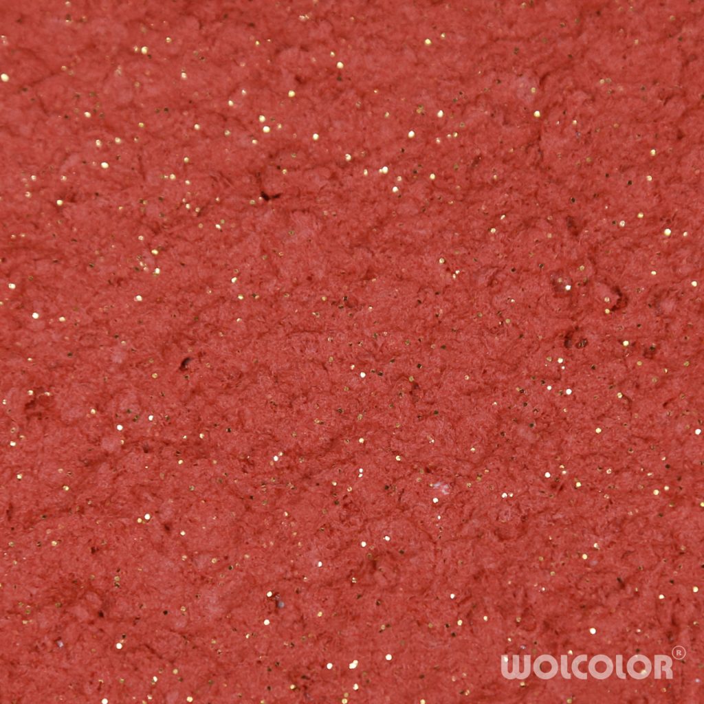 Baumwollputz 69 18 010 166 dunkelgoldrot Wolcolor Baumwollputz