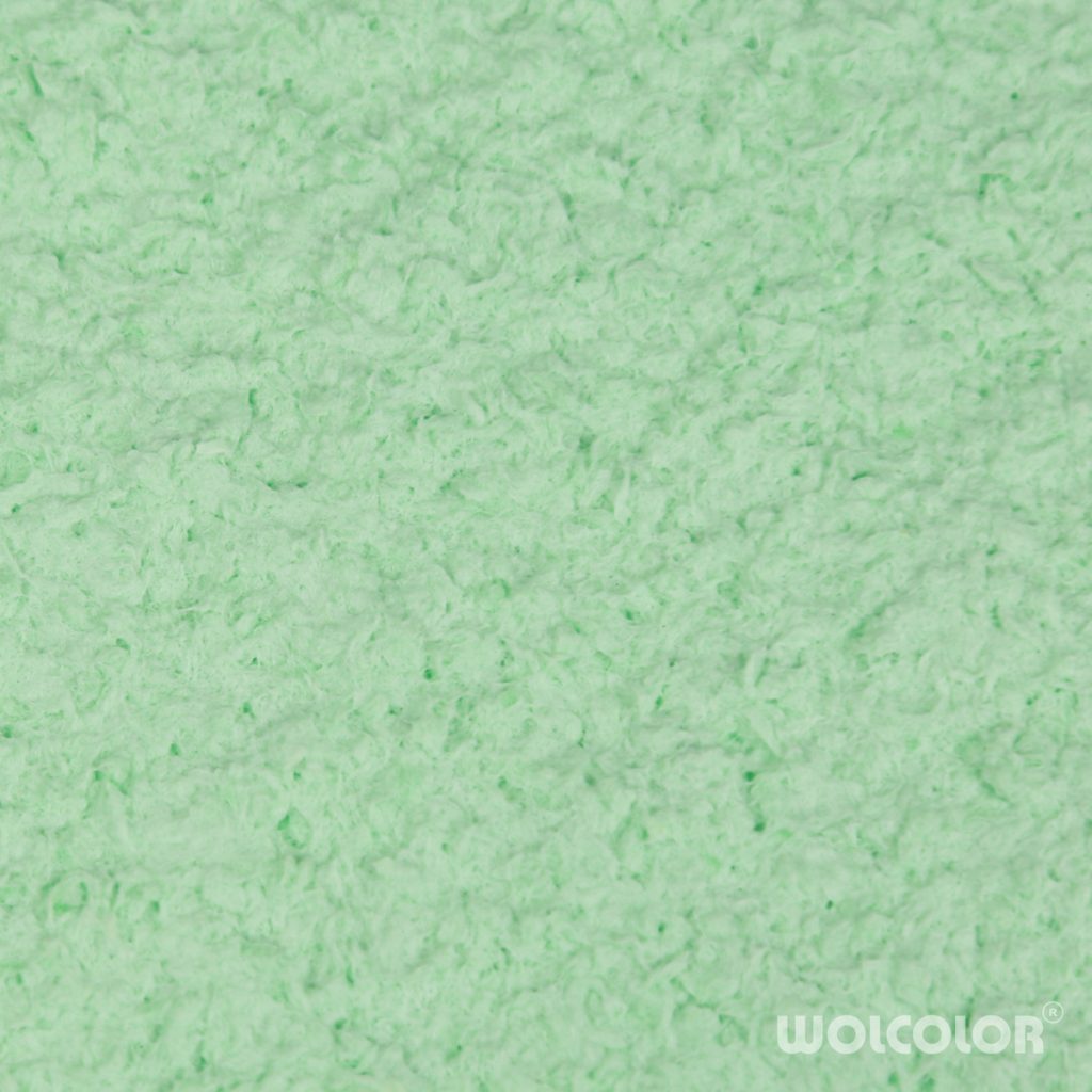 Baumwollputz 107 70 100 046 fresh green 2 Wolcolor Baumwollputz