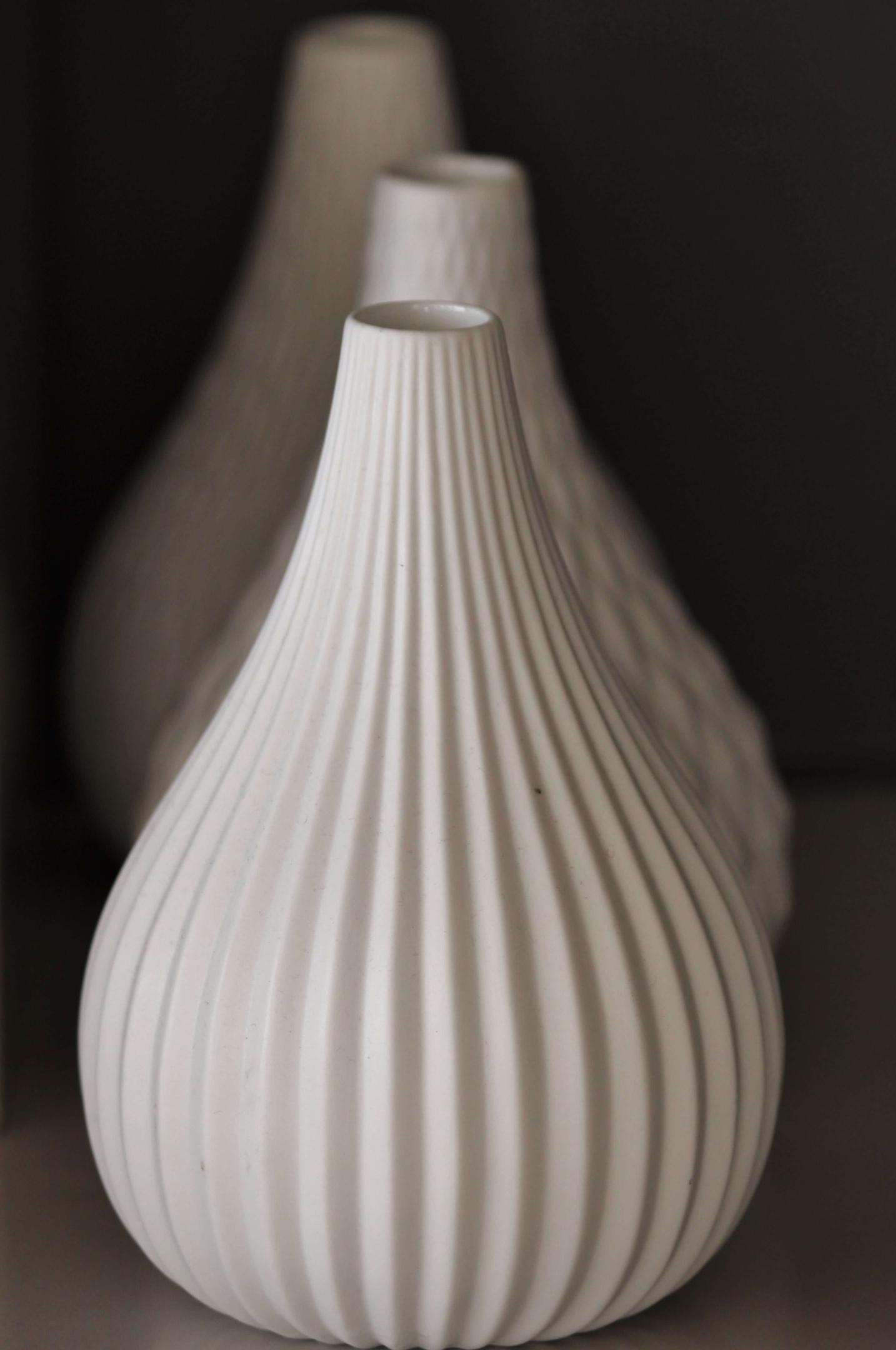 Test 7 white vase decoration pattern ceramic lamp
