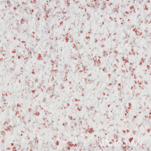 Baumwollputz 72 18 010 175 rot in weiss Wolcolor