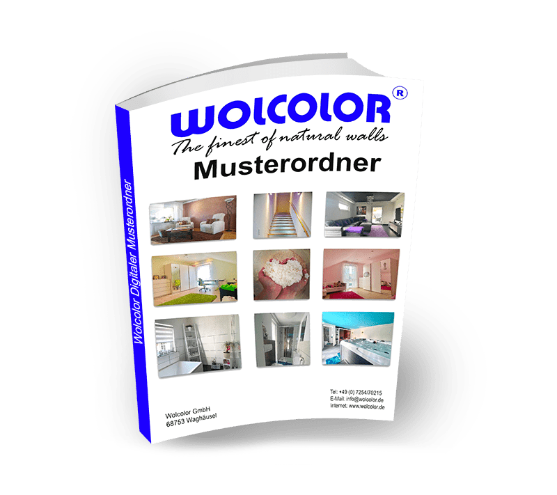 Digitaler Wolcolor Musterordner. 
