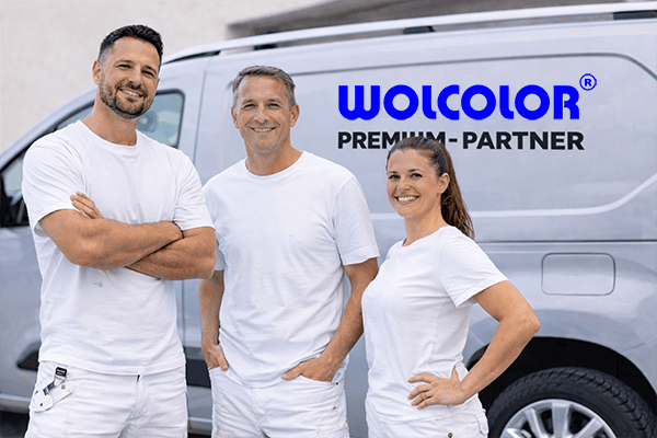 Wolcolor Premiumpartner bei der professionellen Verarbeitung von Baumwollputz